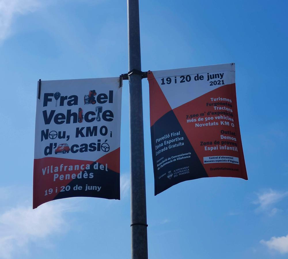 pellisa rafols banderoles fira del vehicle - Pellisa Ràfols