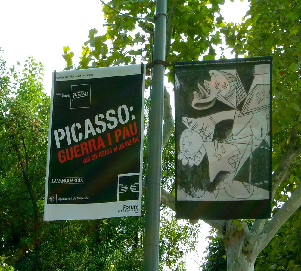 pellisa rafols banderoles picasso - Pellisa Ràfols