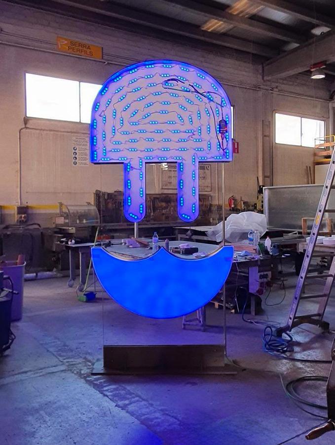 pellisa rafols retols endoll blau - Pellisa Ràfols