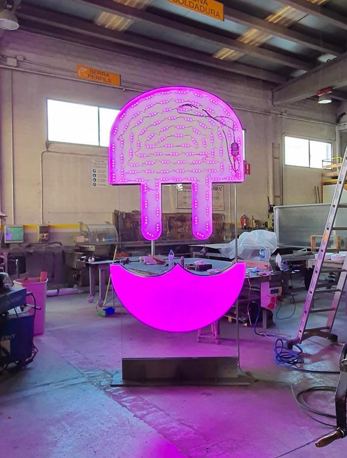 pellisa rafols retols endoll rosa - Pellisa Ràfols