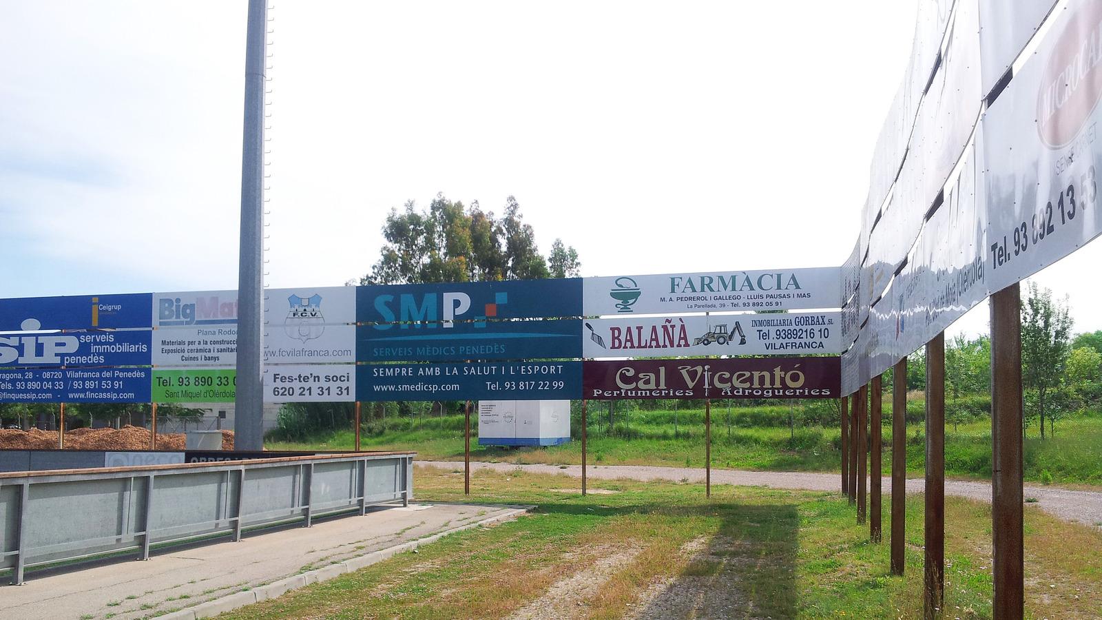 pellisa rafols tanques publicitaries camp futbol - Pellisa Ràfols